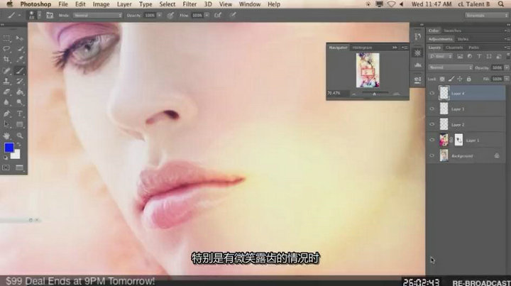 琳西 Photoshop商业人像后期修图调色教程【中文字幕】 收集整理 第12张