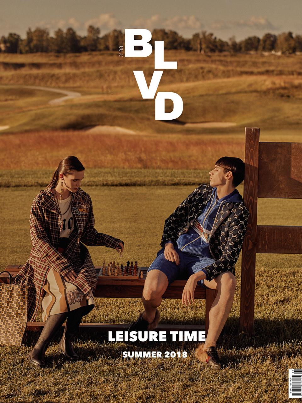 《BLVD》时尚杂志 2018年夏 摄影作品 时尚图库 第11张